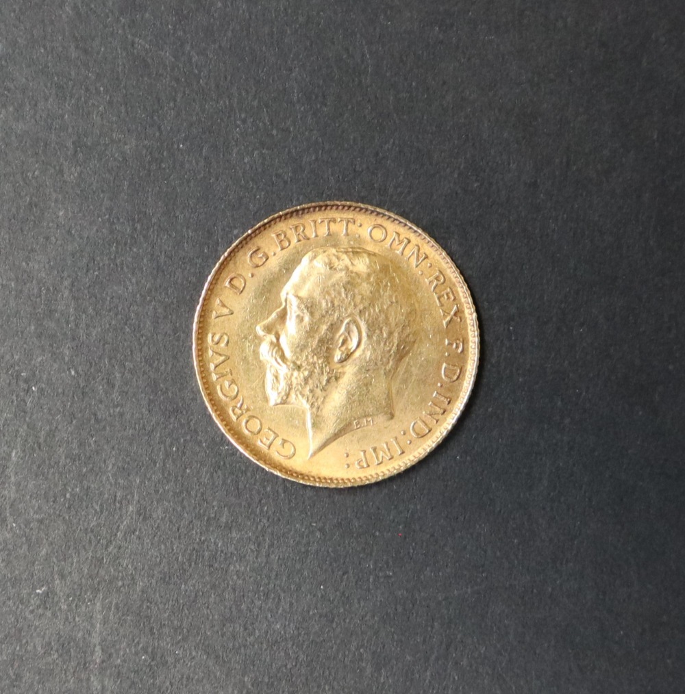 A George V gold half sovereign, - Image 2 of 2