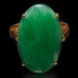 JADE SINGLE STONE RING