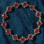 VICTORIAN GARNET BRACELET