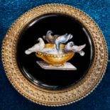 FINE VICTORIAN MICRO MOSAIC BROOCH