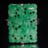 ANTIQUE JADE RING