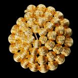 HEAVY GOLD BROOCH BY LALAOUNIS