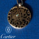 LARGE CARTIER PANTHER PENDANT