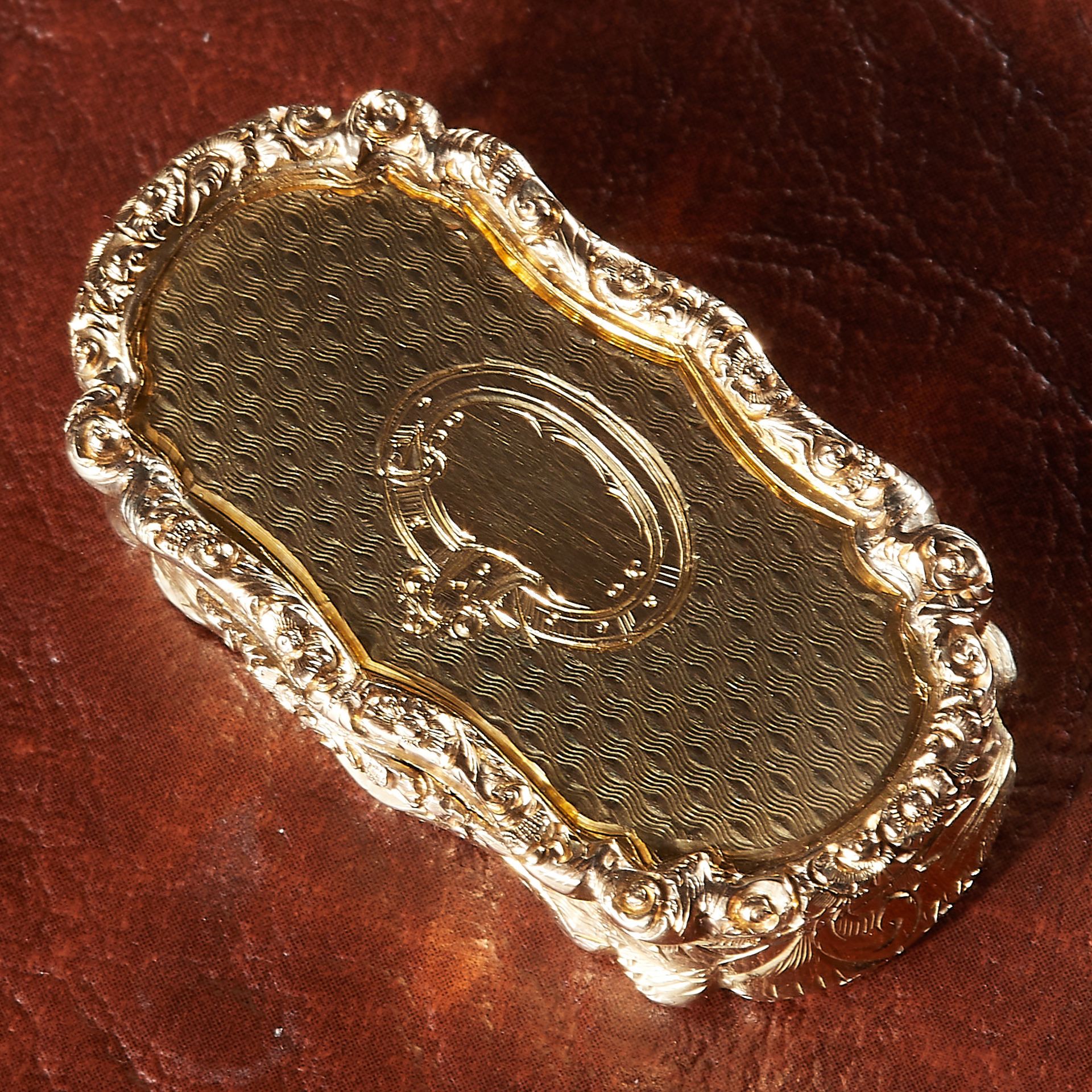 NATHANIEL MILLS, VICTORIAN 18 CT GOLD VINAIGRETTE BOX - Image 2 of 3