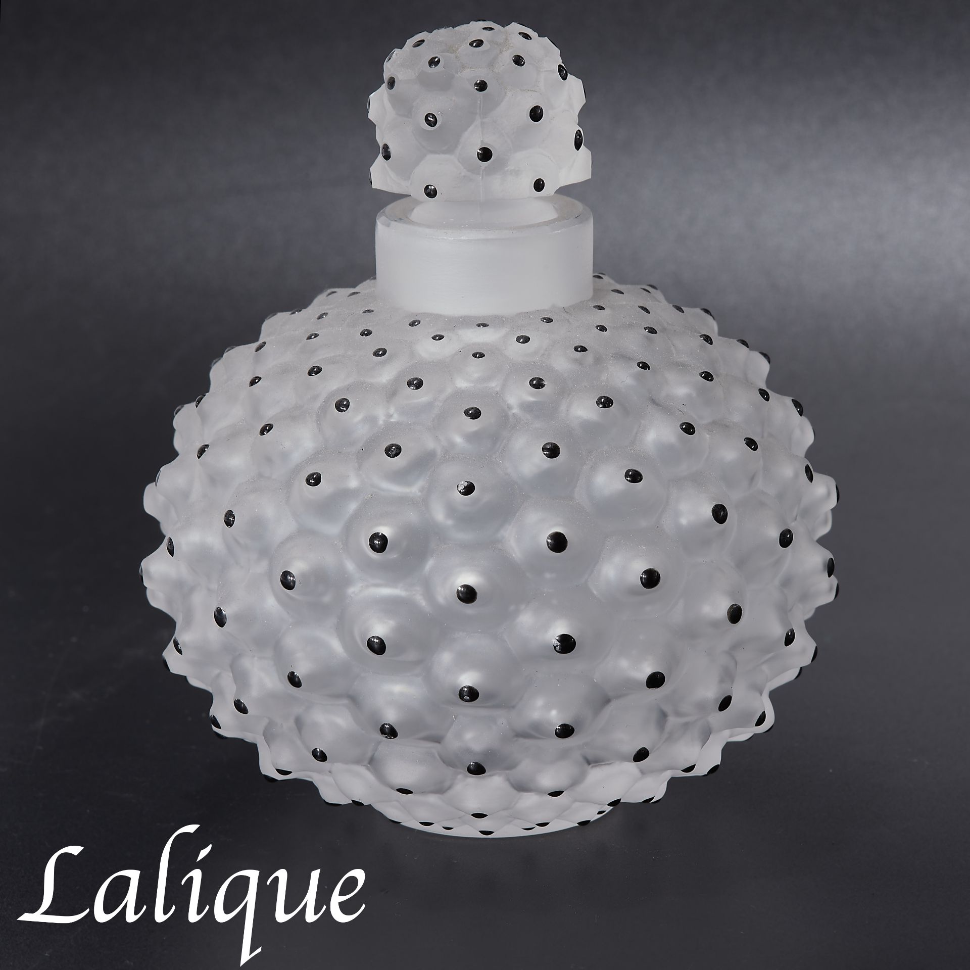 RENE LALIQUE, CACTUS SCENT BOTTLE