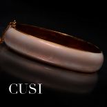 IMPRESSIVE SIGNED CUSI ENAMEL BANGLE