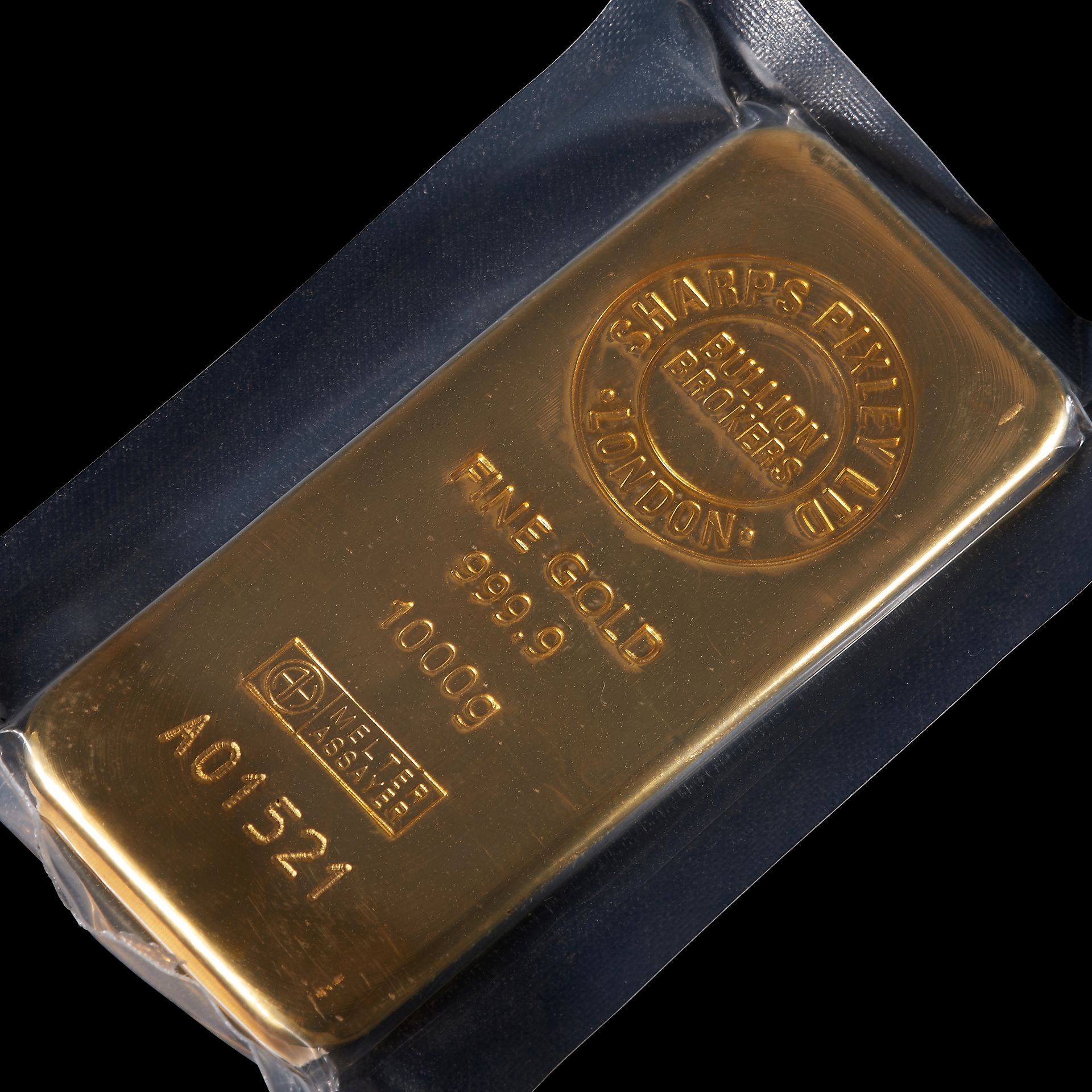 SEALED 1KG 999.9 FINE GOLD BAR