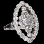 DIAMOND CLUSTER RING