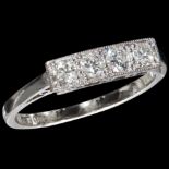 4-STONE DIAMOND RING