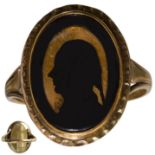 FINE GEORGIAN PORTRAIT RING