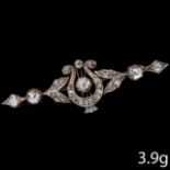 ANTIQUE VICTORIAN DIAMOND BROOCH