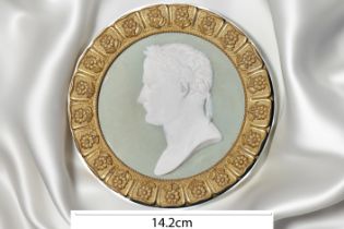 CAMEO PLAQUE, PRESUMABLY WEDGEWOOD