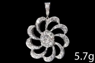 FINE DIAMOND PENDANT