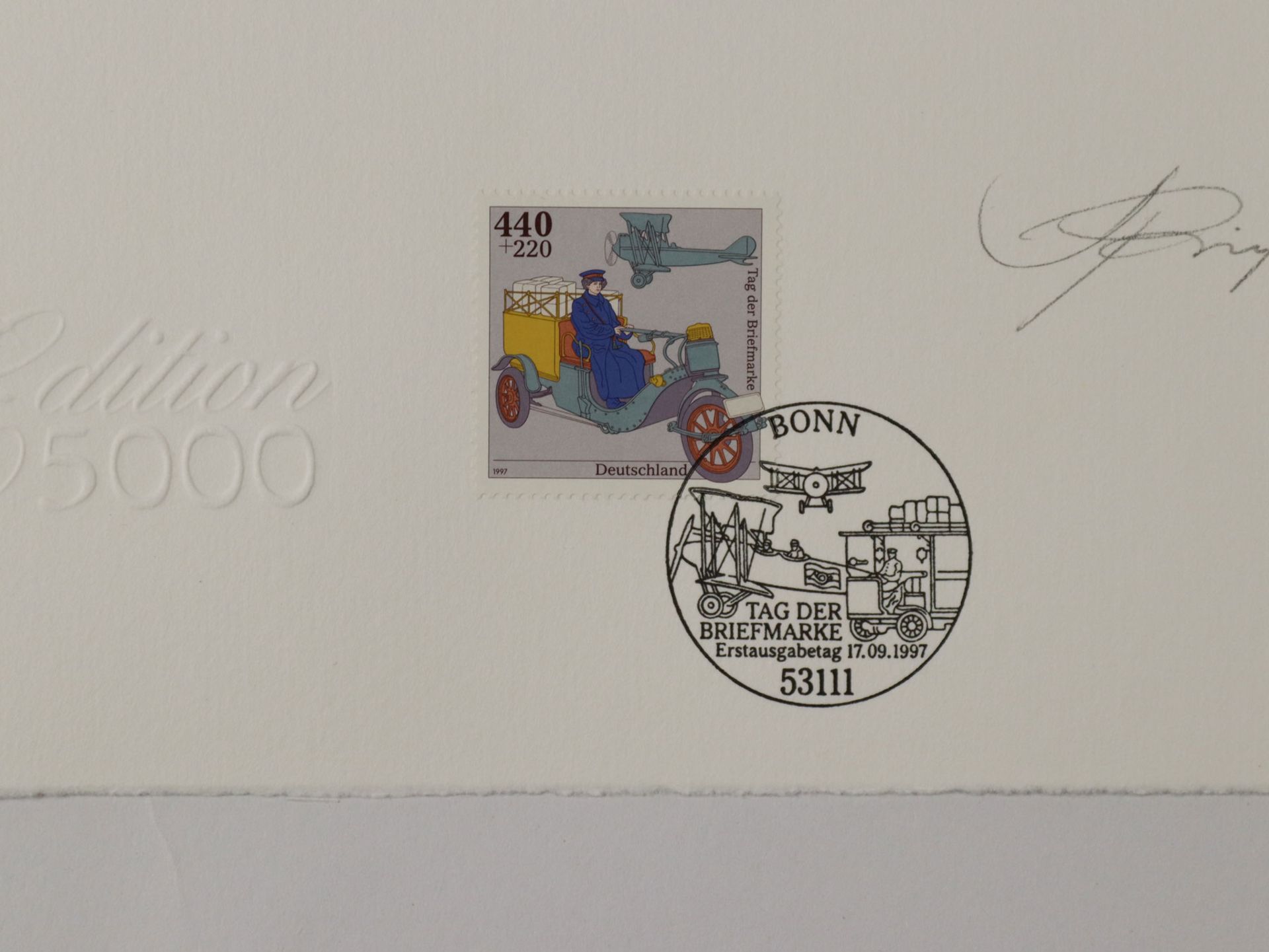 Briefmarken-Kunstgraphiken 1997 - Image 16 of 18