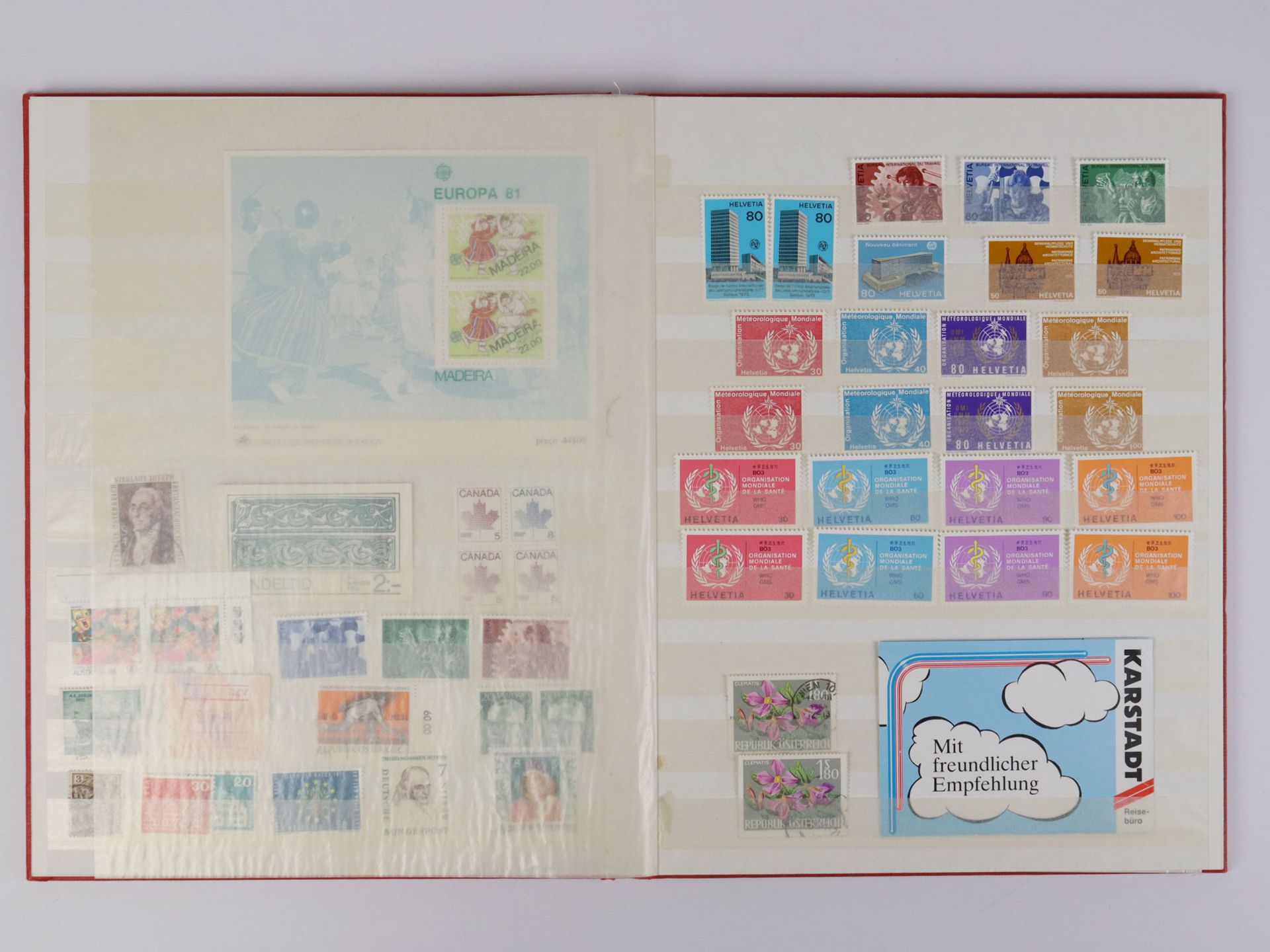 Briefmarkenalbum - Alle Welt - Image 4 of 9