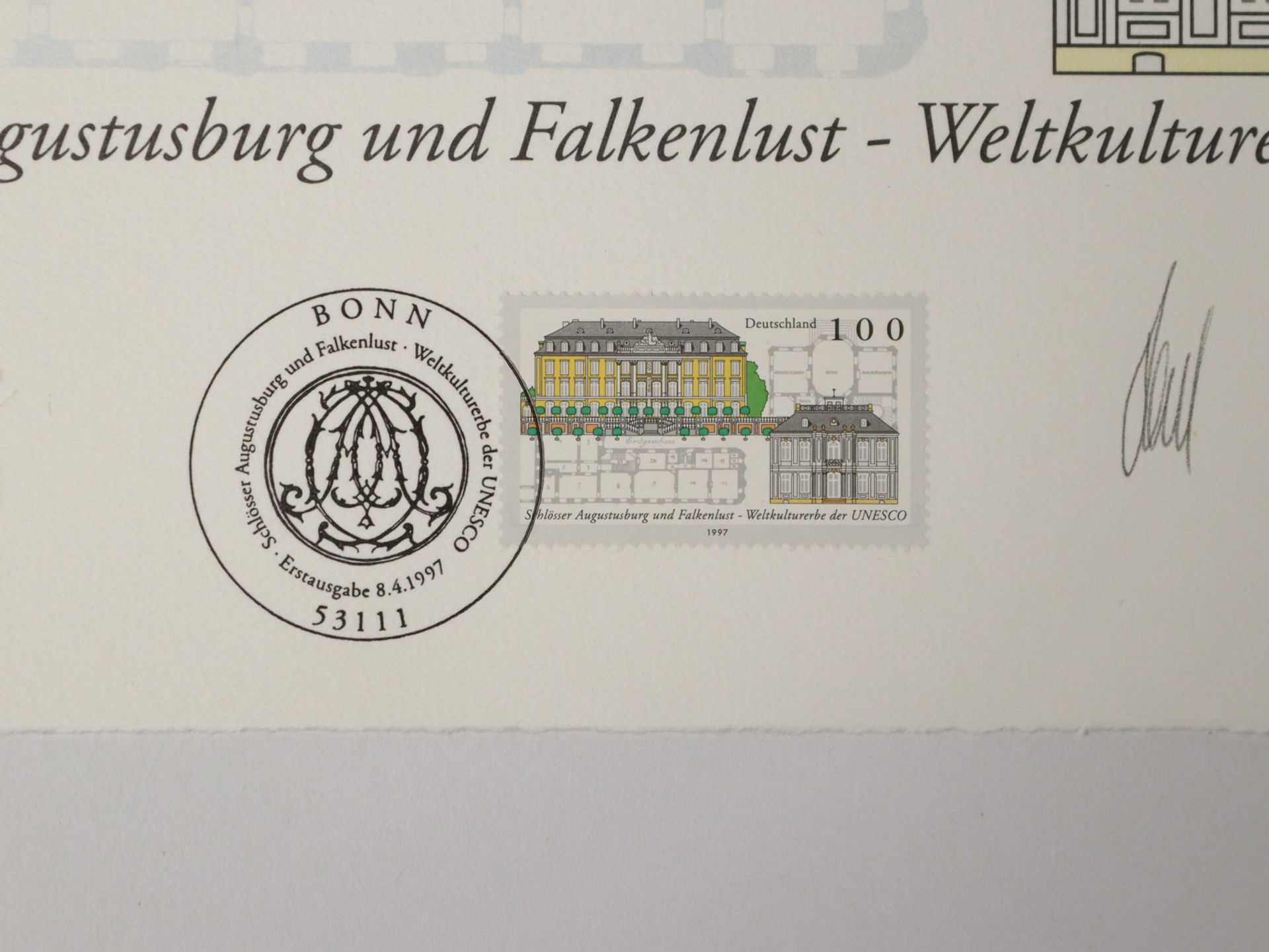 Briefmarken-Kunstgraphiken 1997 - Image 9 of 18