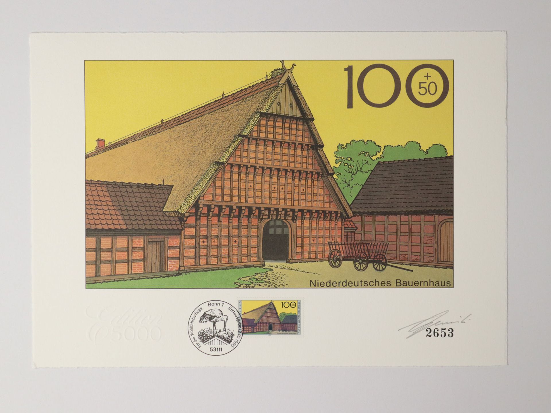 Briefmarken-Kunstgraphiken 1997 - Image 4 of 18