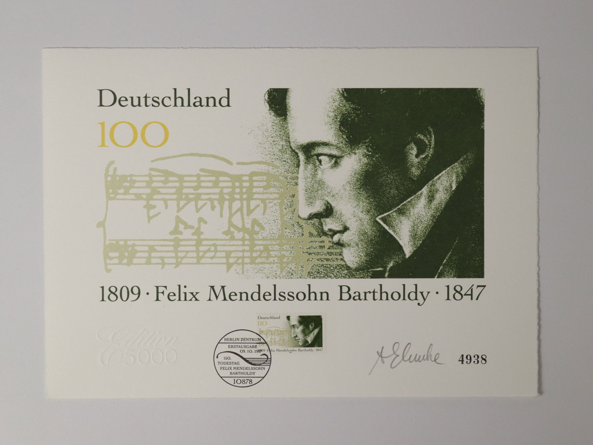 Briefmarken-Kunstgraphiken 1997 - Image 17 of 18
