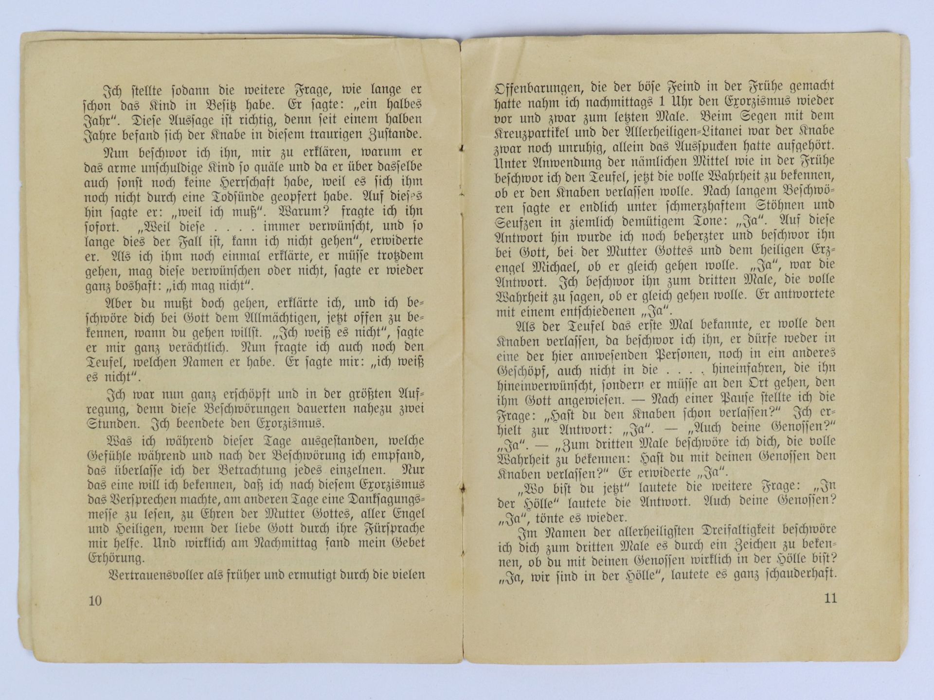 Bericht über Teufel- Austreibung - 1891 - Bild 4 aus 4