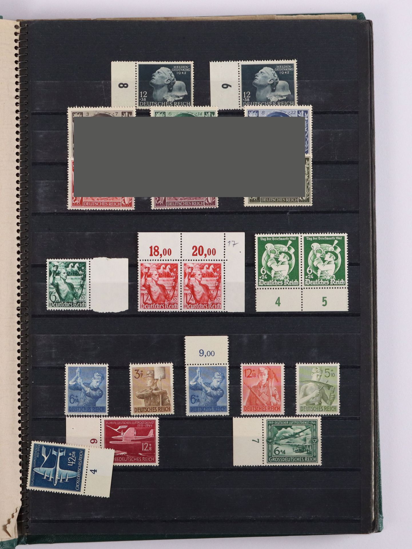 Briefmarkenalbum - 3. Reich - Bild 2 aus 3