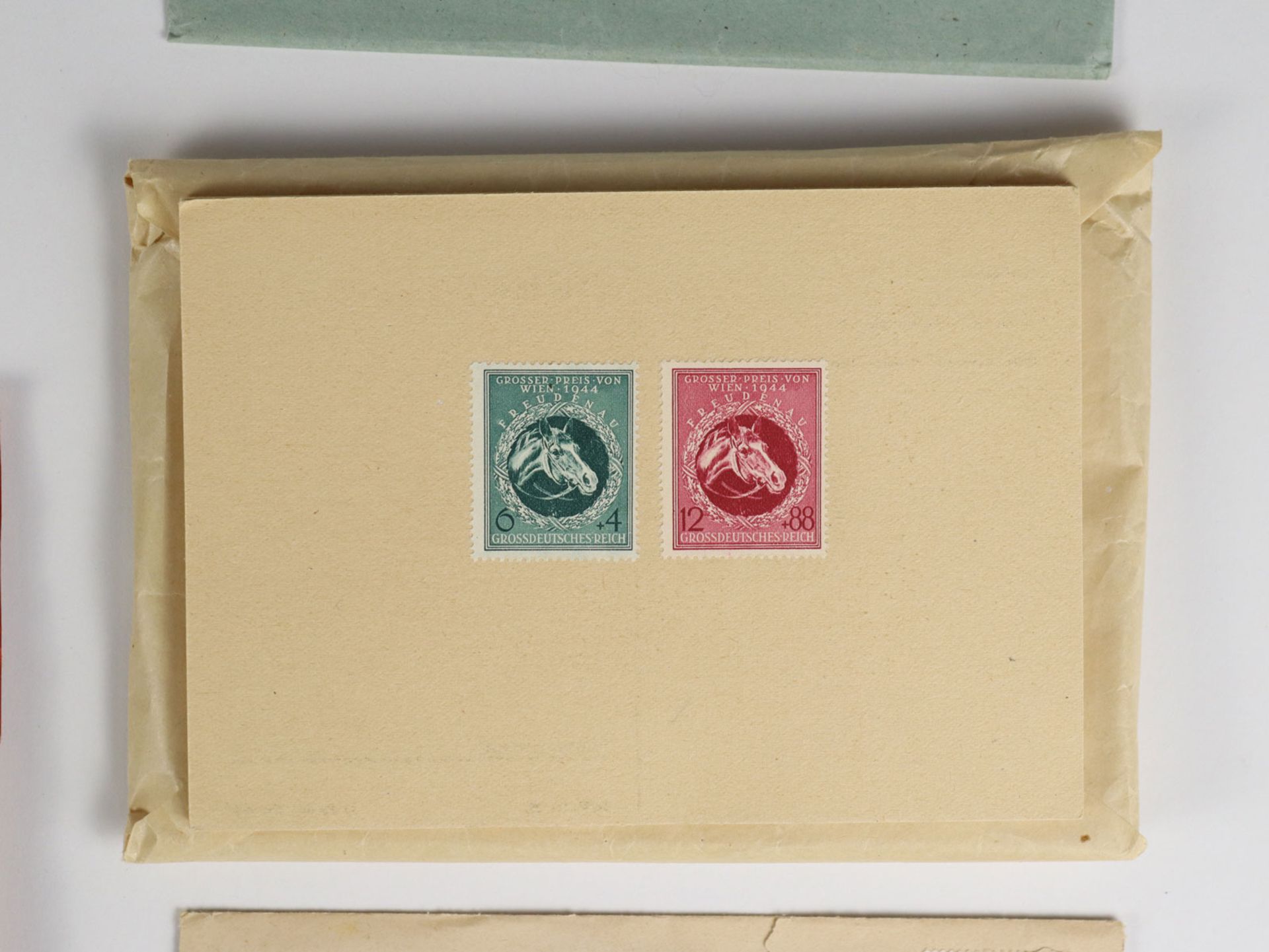 Konvolut Briefmarken und Postkarten - 3. Reich  - Bild 6 aus 15