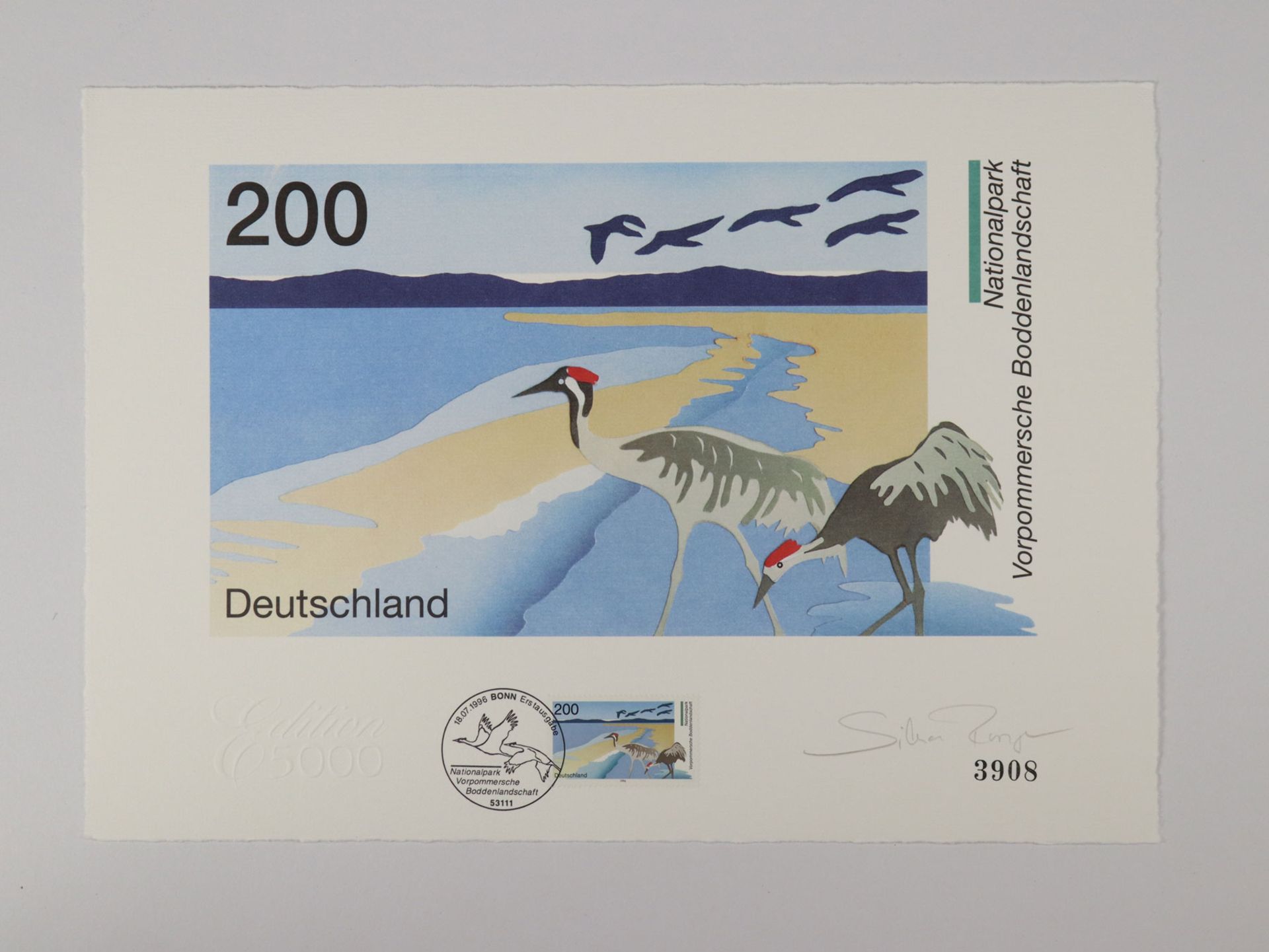 Briefmarken-Kunstgraphiken 1996 - Bild 10 aus 11