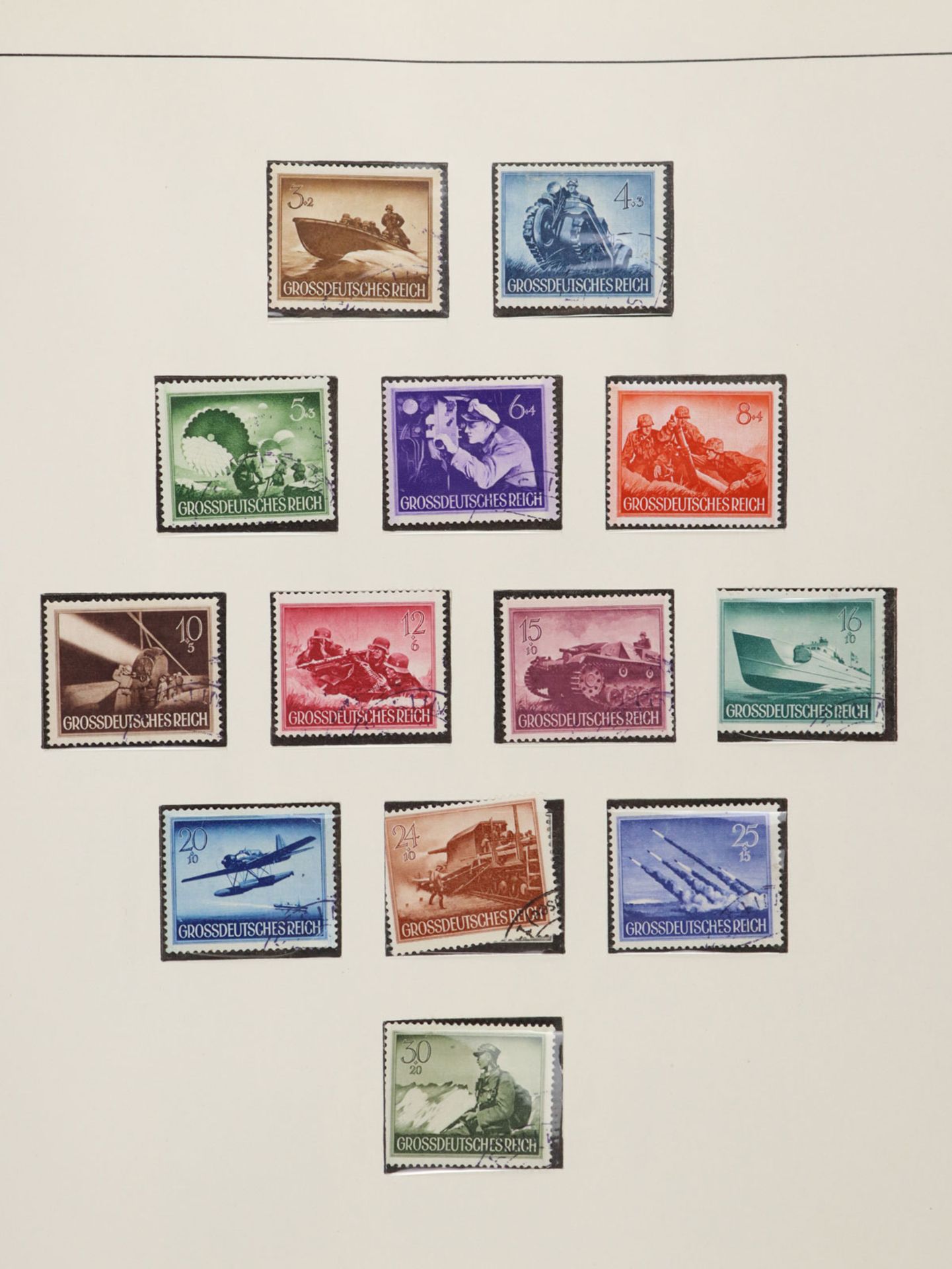 Briefmarkenalbum -  Deutsches Reich - Bild 4 aus 5