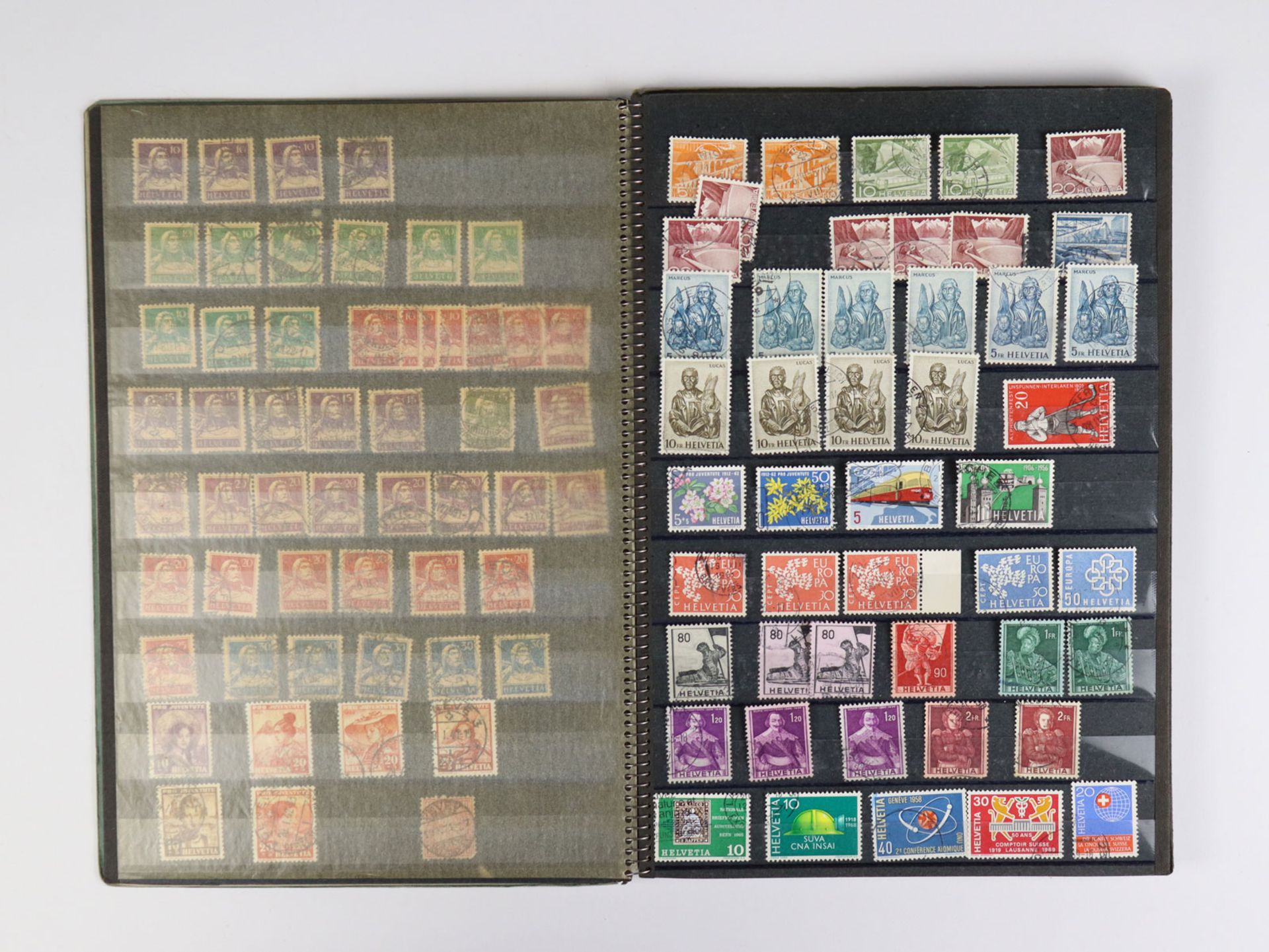 Briefmarkenalben -  Dt. Reich, Schweiz  - Bild 2 aus 5