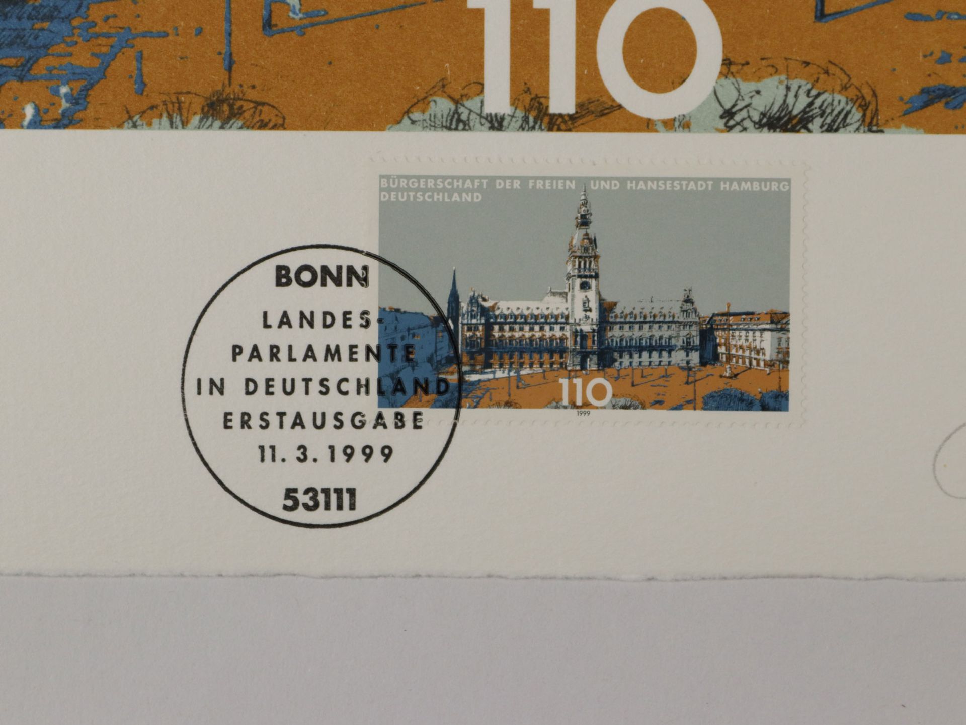 Briefmarken - Kunstgraphiken 1999 - Bild 5 aus 8