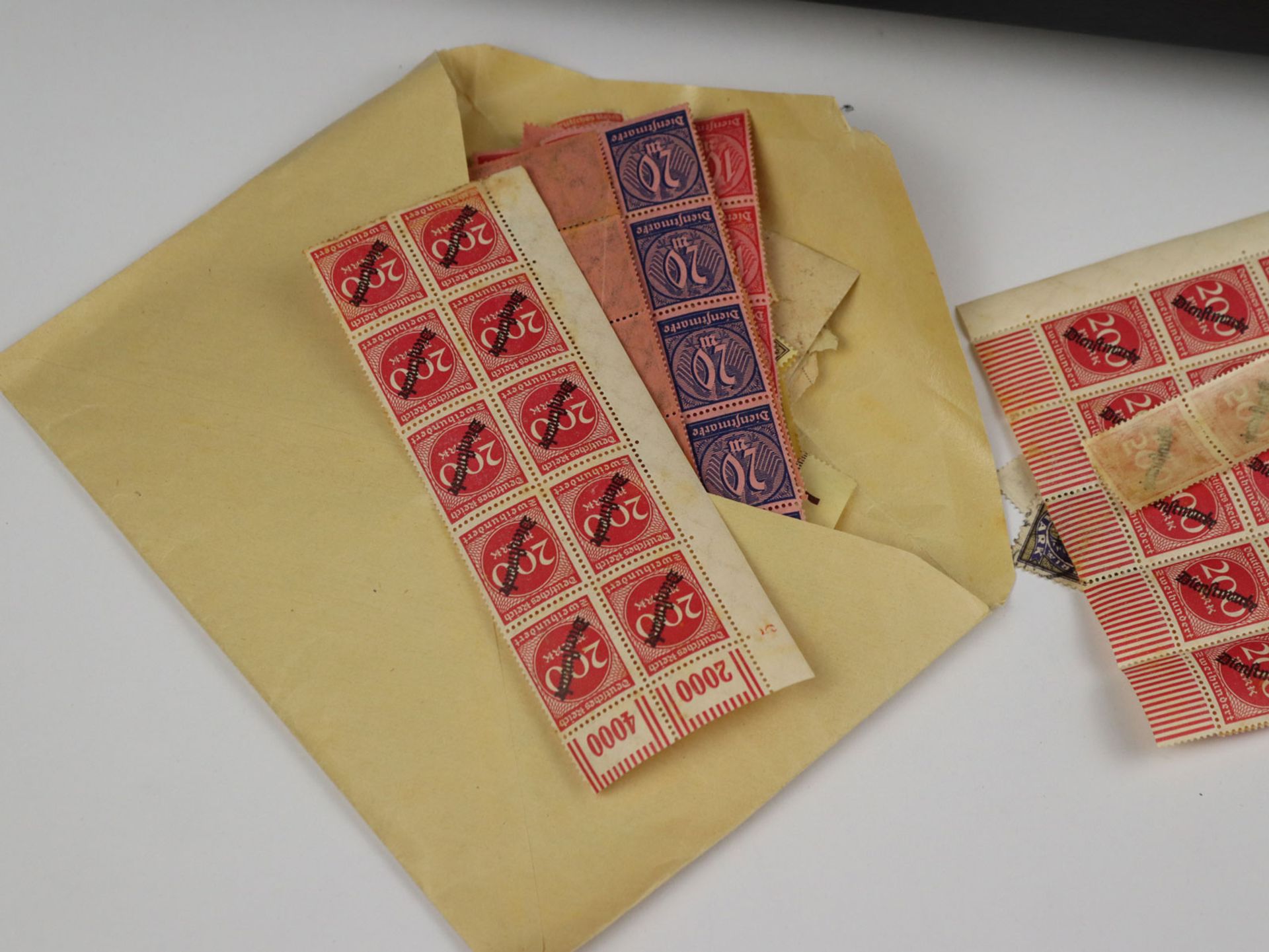 Konvolut Briefmarken und Postkarten - 3. Reich  - Bild 9 aus 15