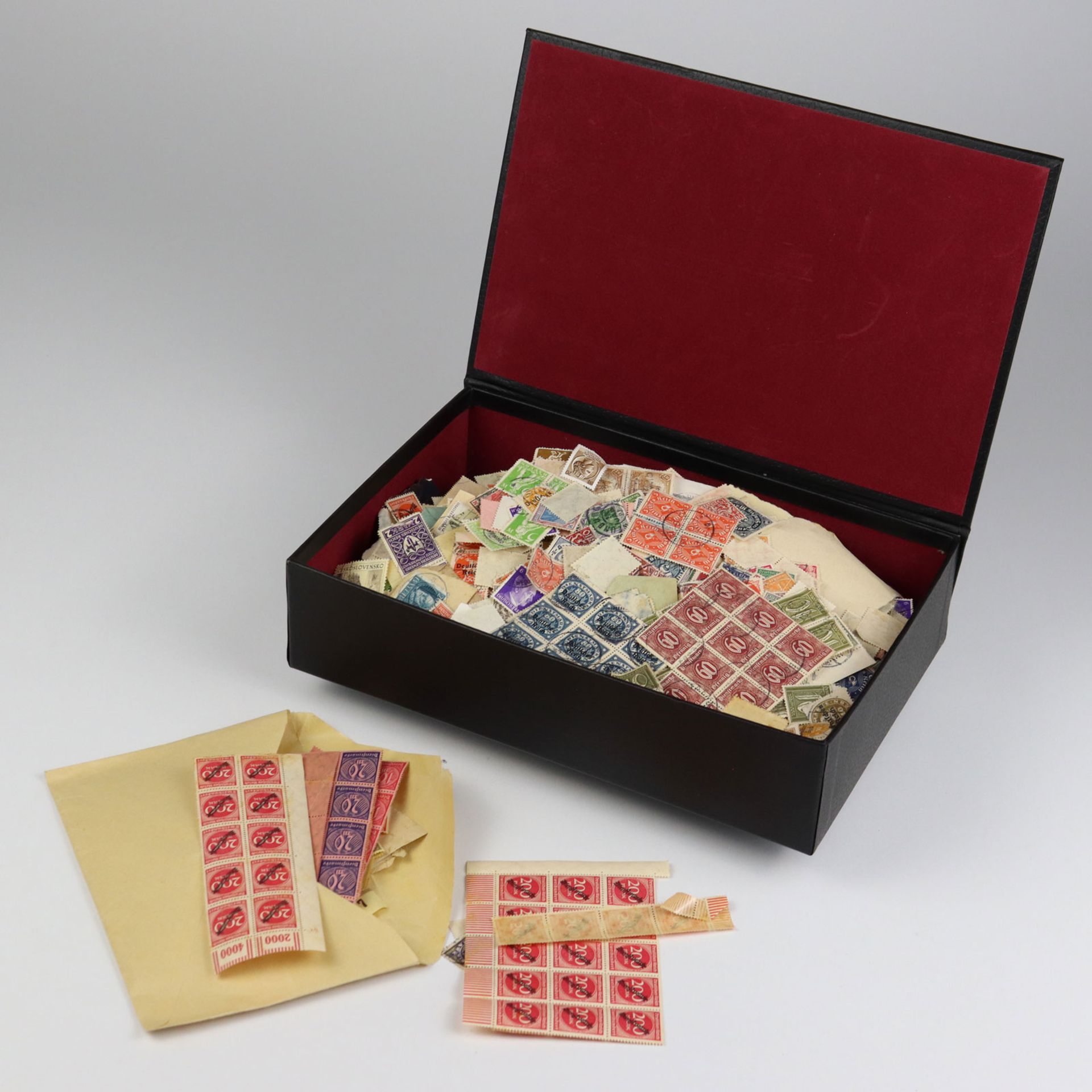 Konvolut Briefmarken und Postkarten - 3. Reich  - Bild 7 aus 15