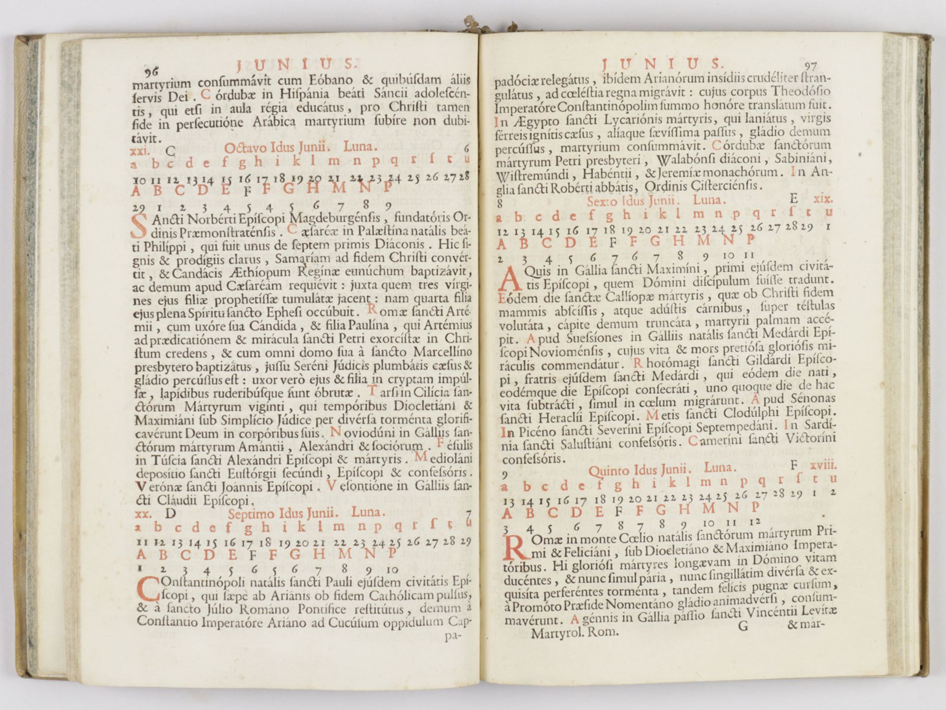 Martyrologium Romanum Gregorii XIII - Image 5 of 7