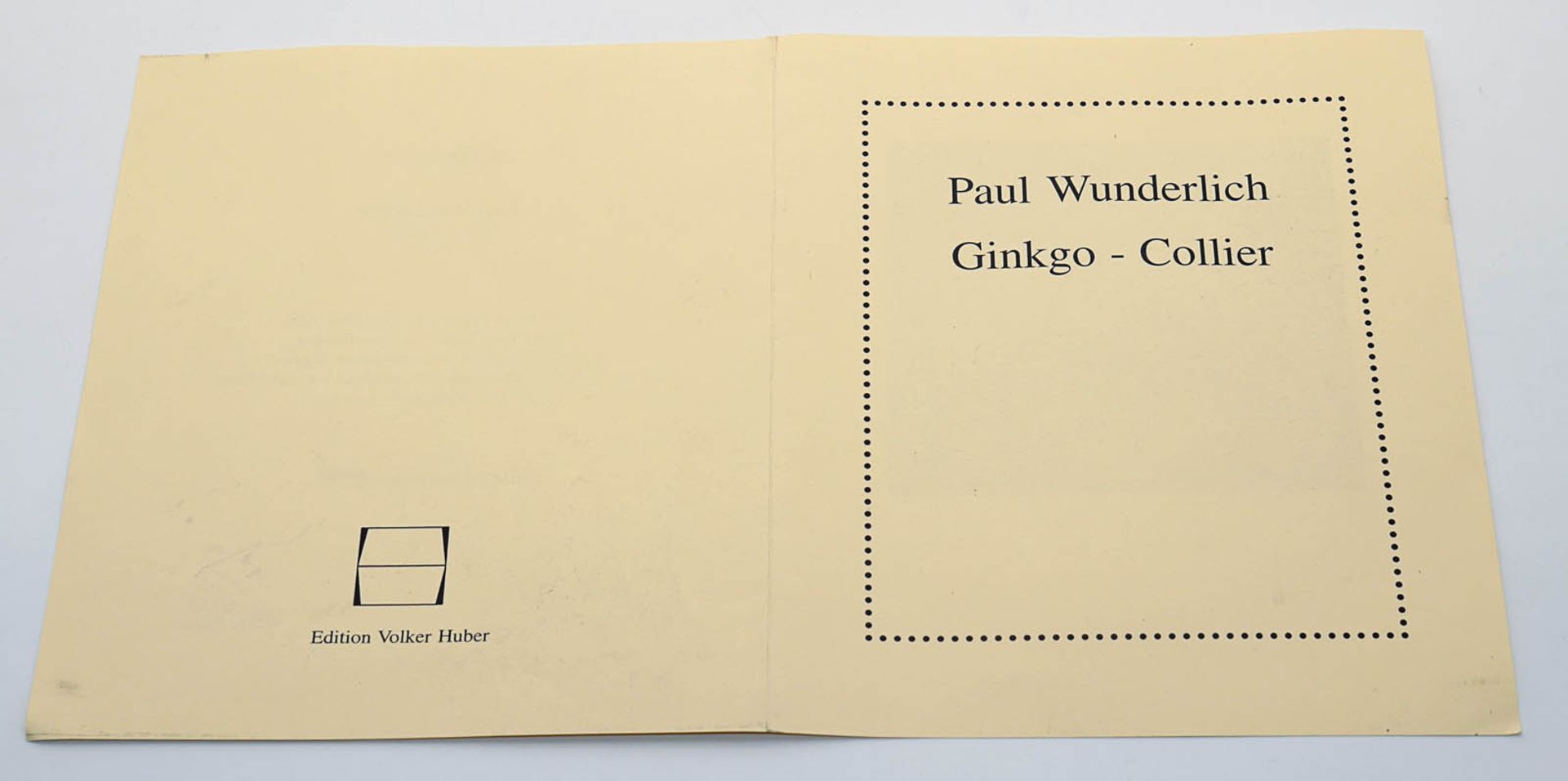 Paul Wunderlich - Ginkgocollier - Image 12 of 14