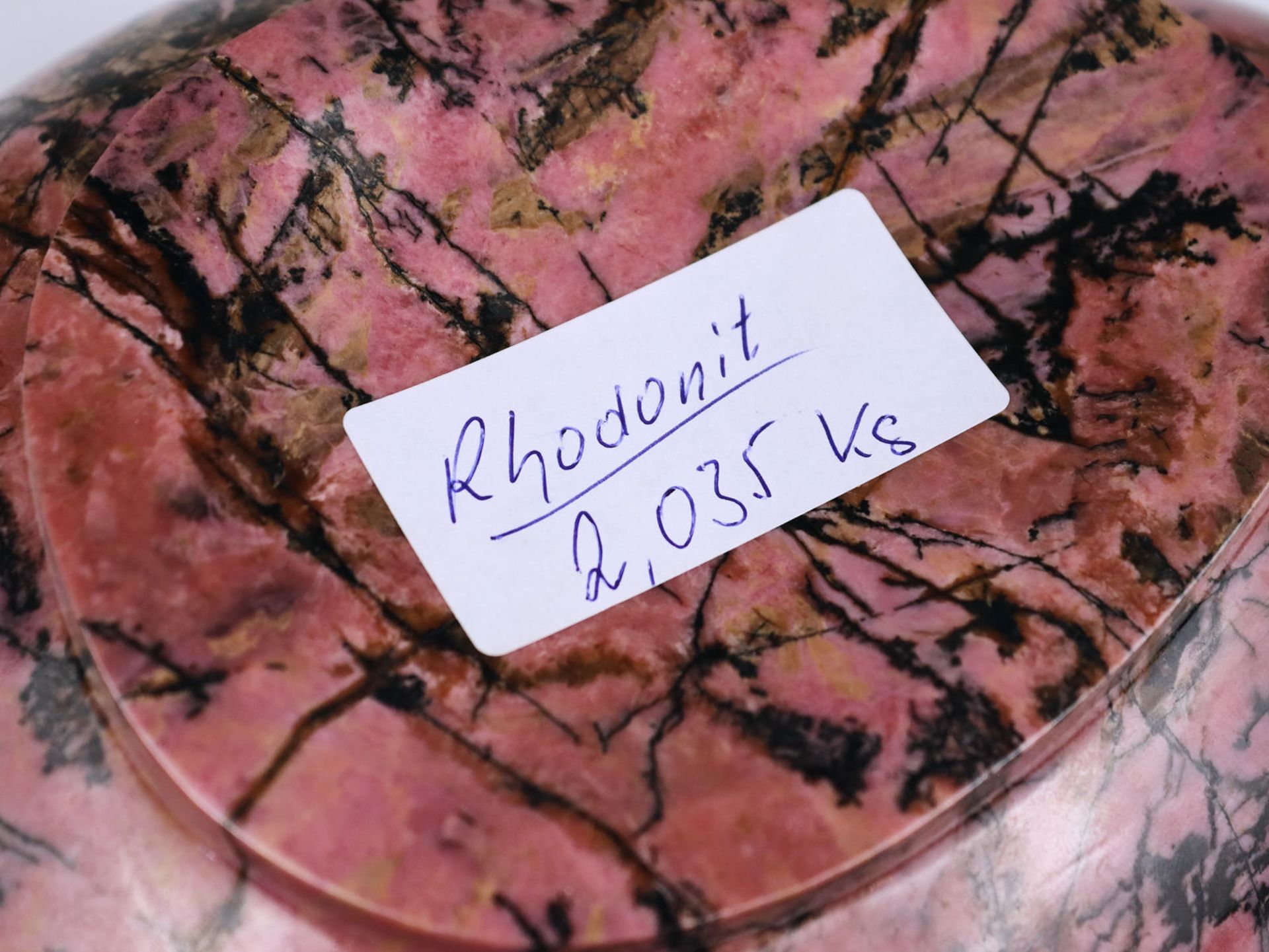 Rhodonit - Schale - Image 5 of 5