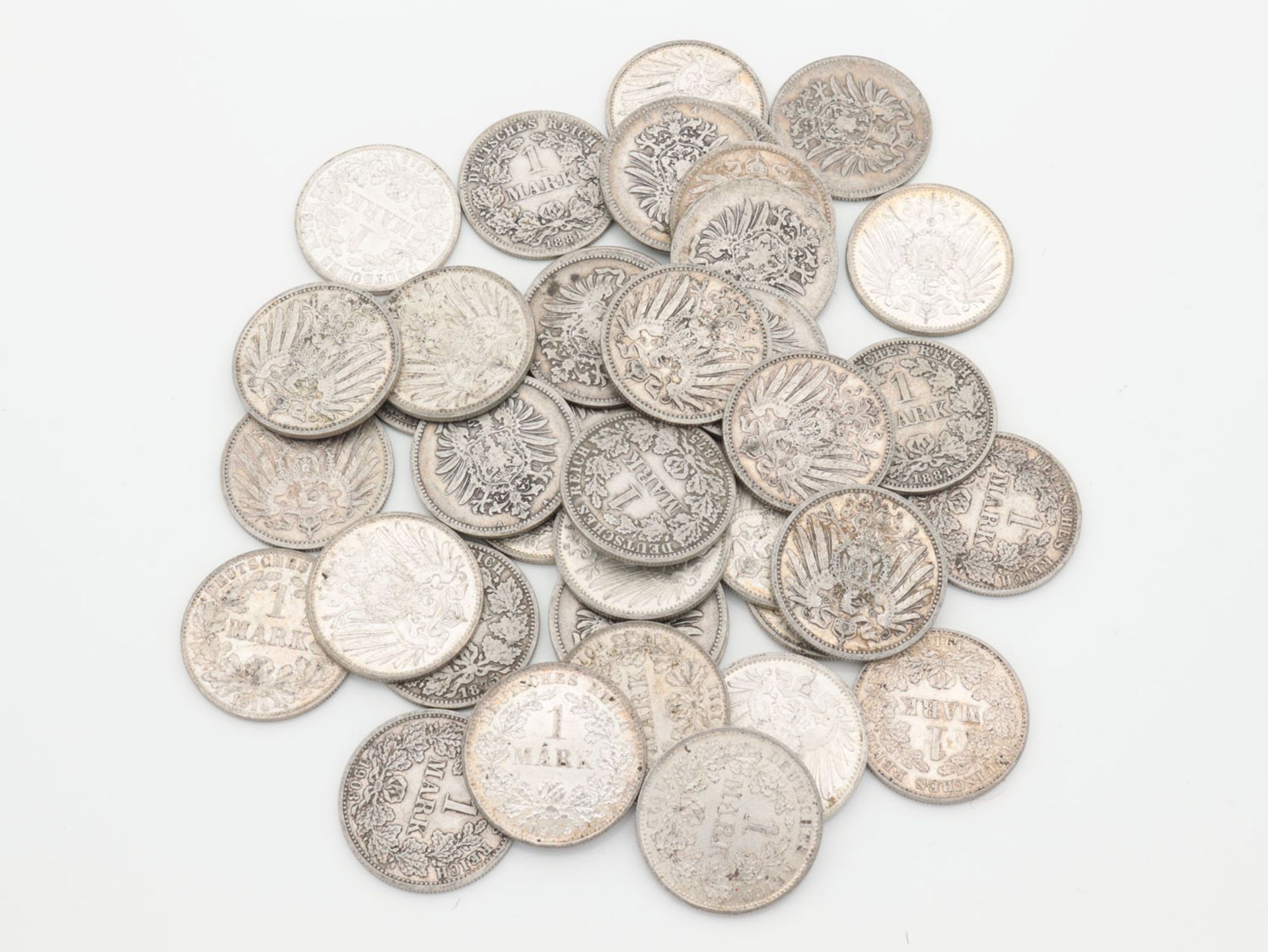 Silbermünzen - Image 2 of 2
