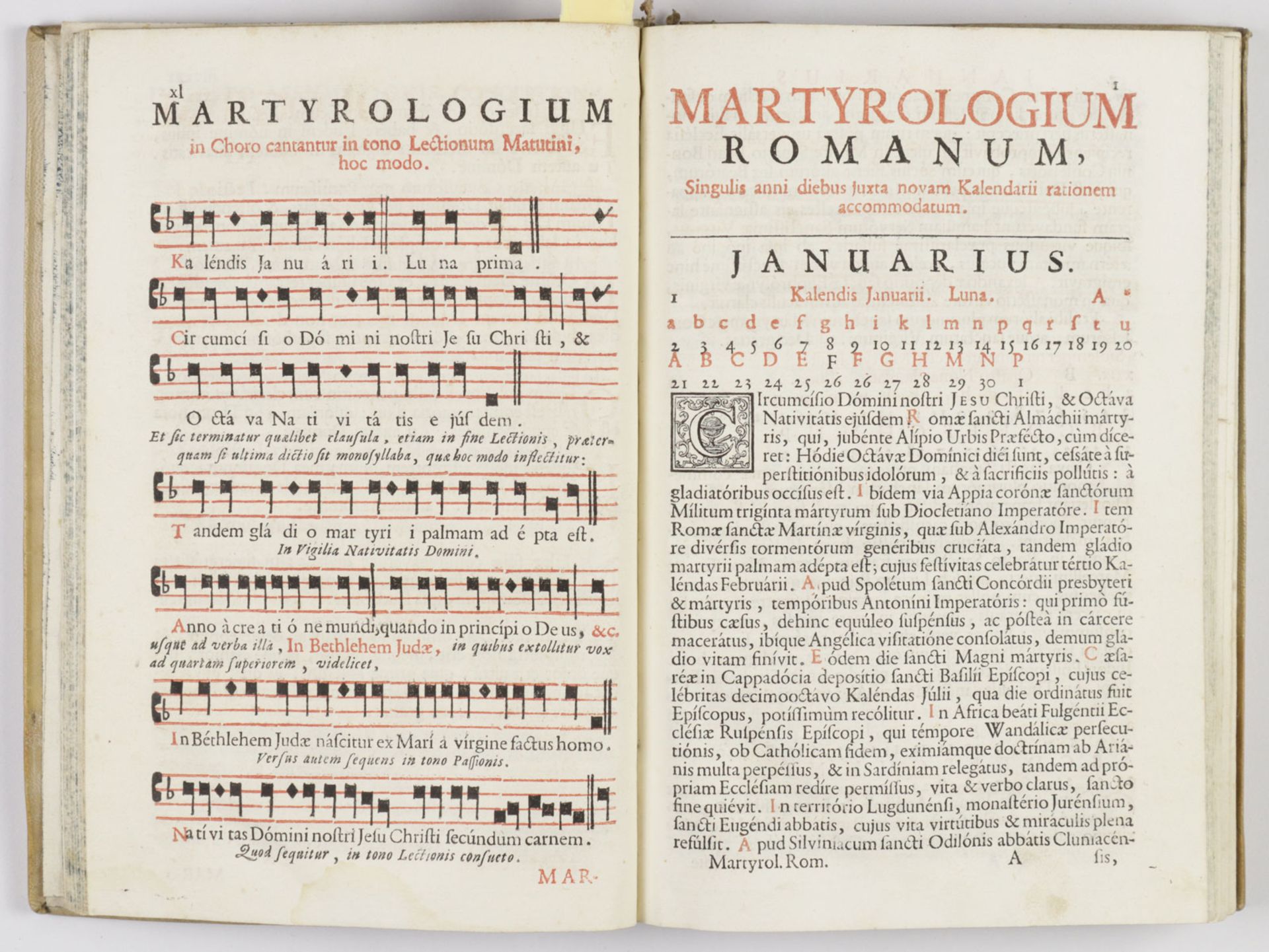 Martyrologium Romanum Gregorii XIII - Image 2 of 7
