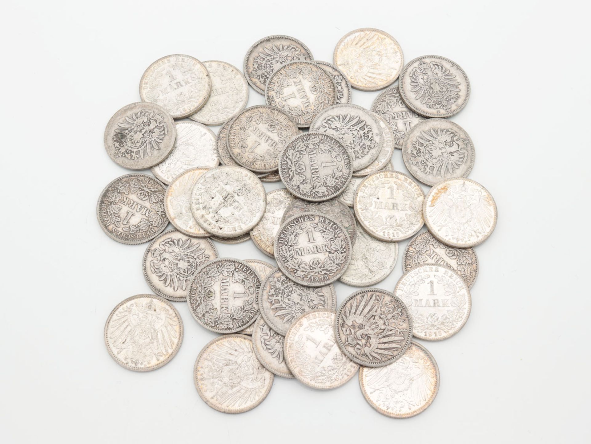 Silbermünzen - 1 Mark