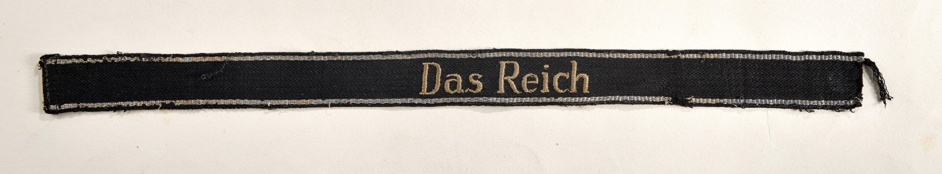 Waffen SS : Ärmelband der Waffen - SS Division "DAS REICH".