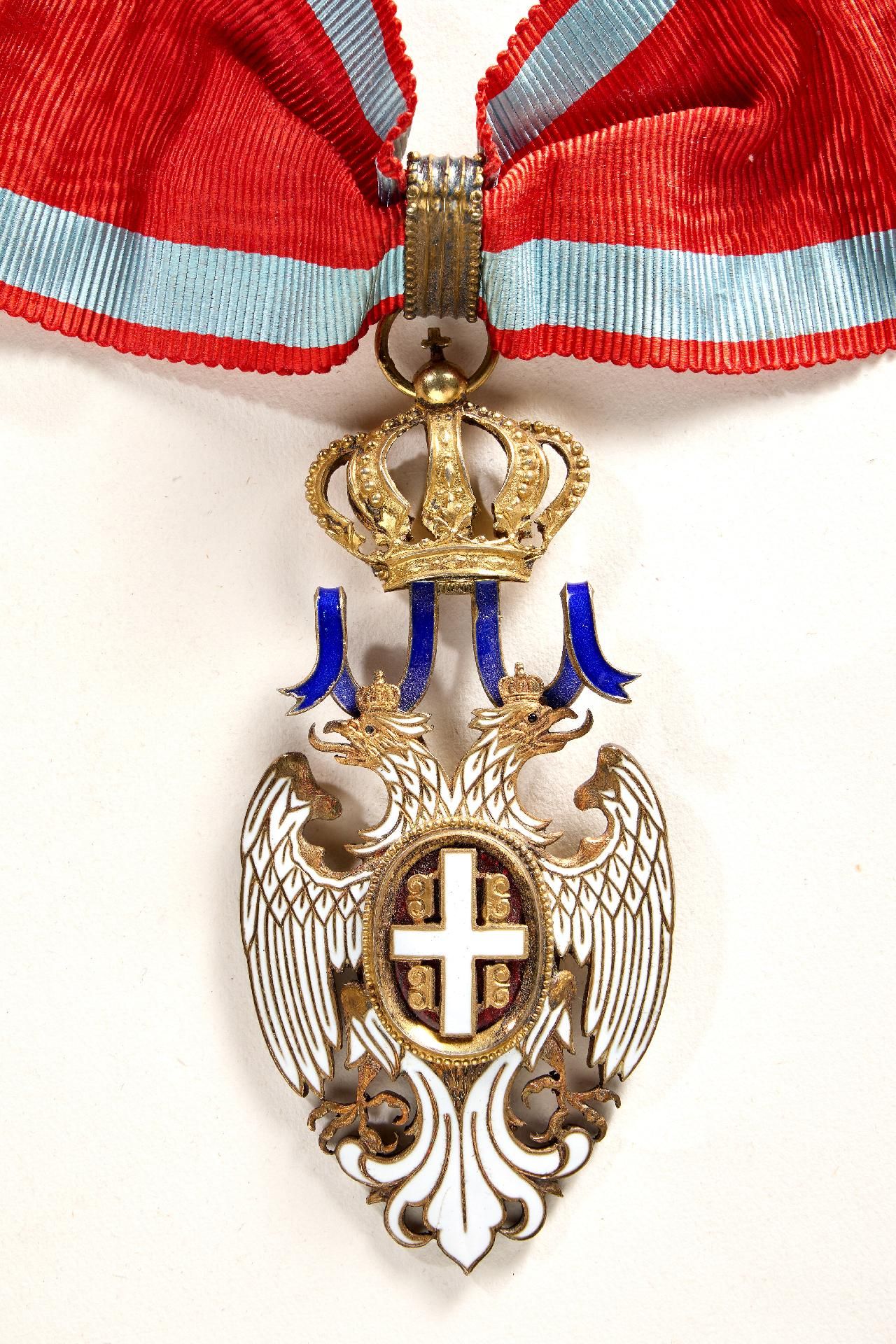 Serbien : Serbien: Orden vom Weißen Adler, Kommandeurdekoration (3. Klasse). - Image 4 of 5