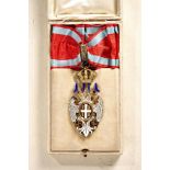 Serbien : Serbien: Orden vom Weißen Adler, Kommandeurdekoration (3. Klasse).