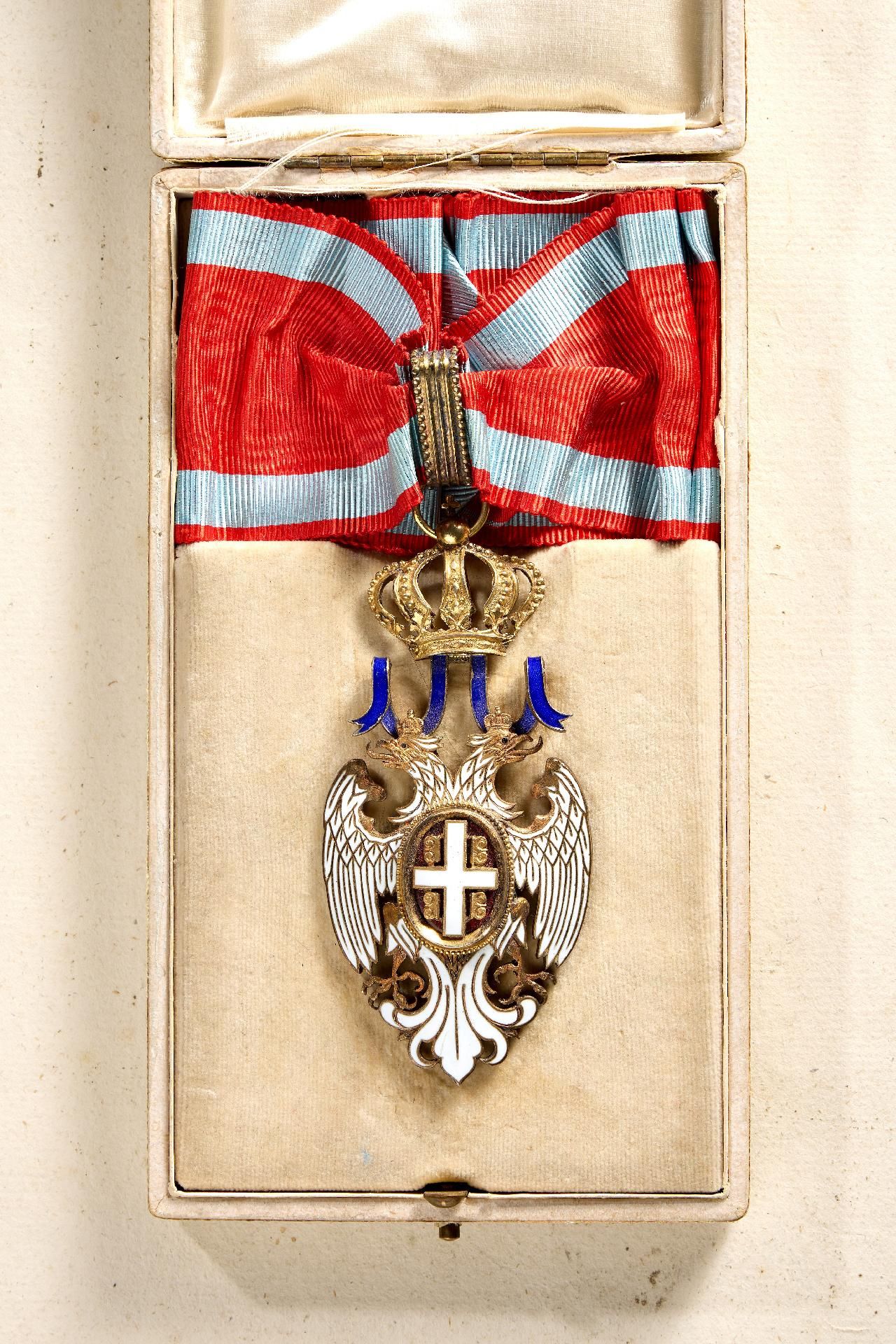 Serbien : Serbien: Orden vom Weißen Adler, Kommandeurdekoration (3. Klasse).