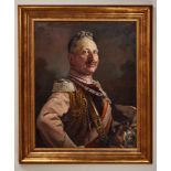 Preussen : Max Fleck: Portrait Kaiser Wilhelm II.