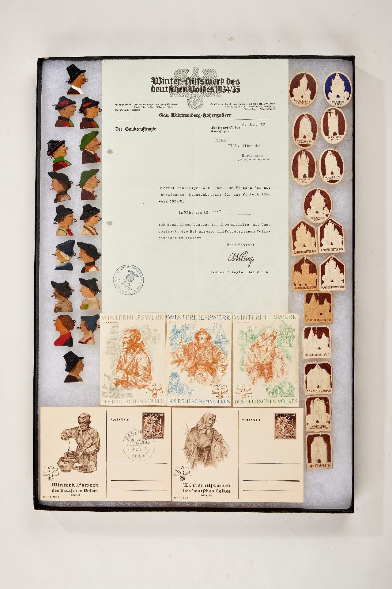 Zeitgeschichte - Verschiedenes - Konvolute : Große Sammlung WHW - Abzeichen - Bild 6 aus 10