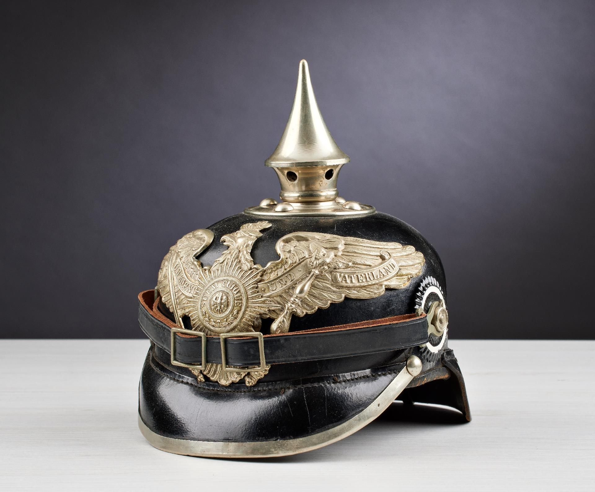 Prussia : Prussia: Crew helmet from the 4th Guards Grenadier Regiment.