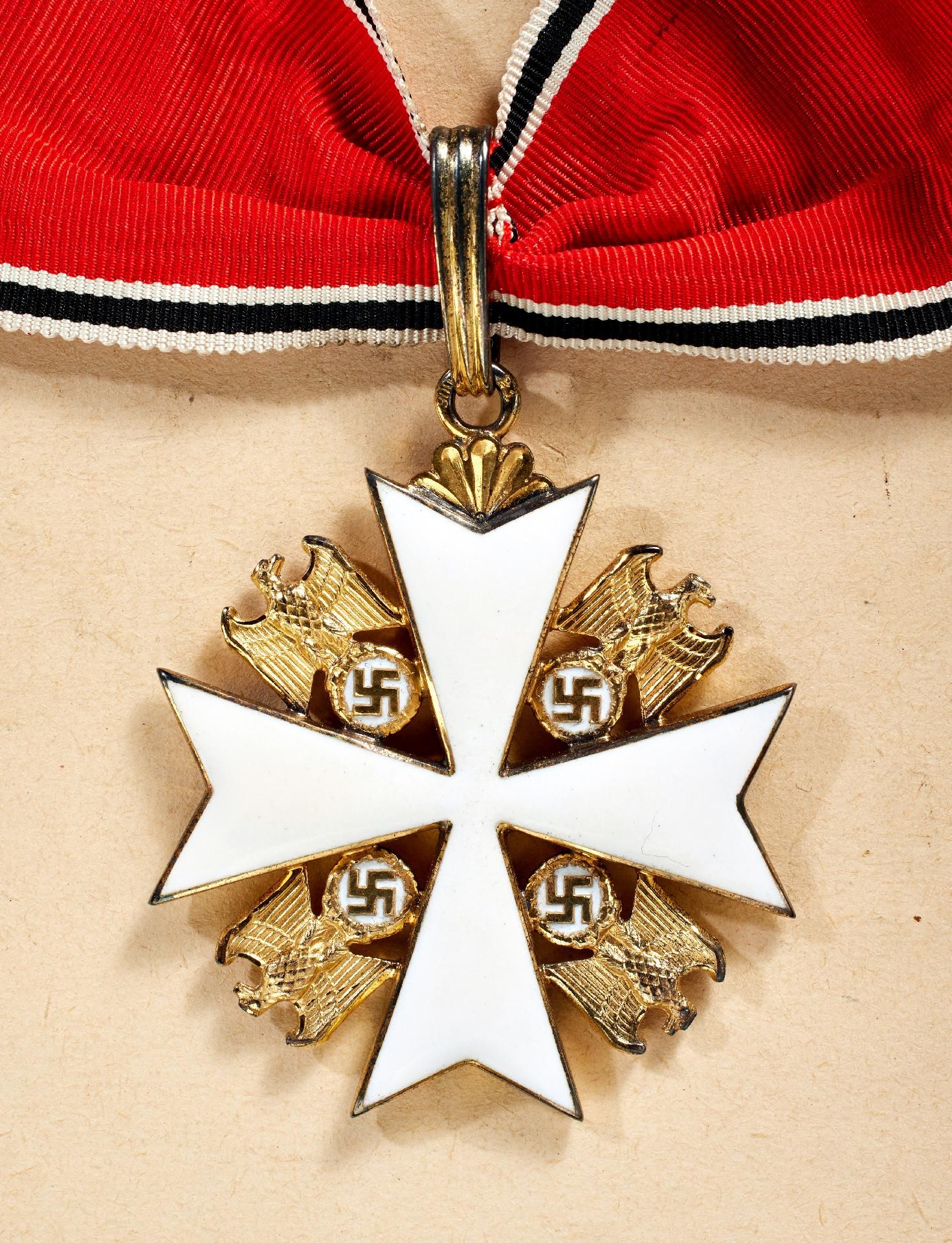 German Eagle Order : Order of the German Eagle: Cross of Merit with Star (3rd class). In the ori... - Image 6 of 7