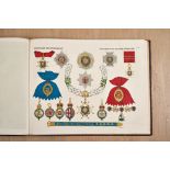 Books on Orders and Medals : H. Schulze - Illustrations to the chronicle of all knights - orders...