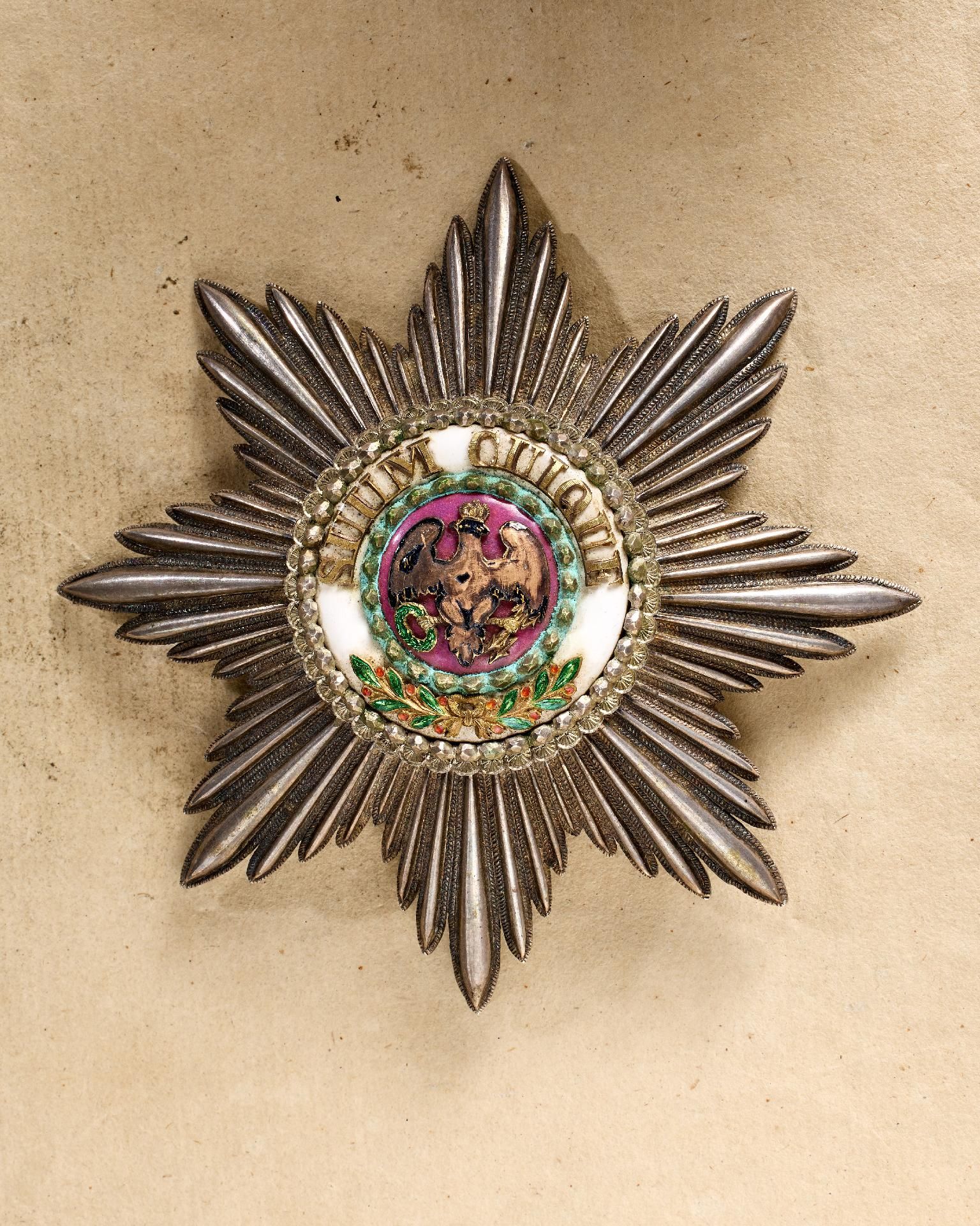 Kingdom of Prussia : Order of the Black Eagle: Breast Star to the Cross of the Order, awarded in... - Image 2 of 5