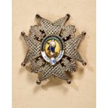 Spain : Spain: Order of Charles III Breast Star to the Grand Cross from the property of Prince L...