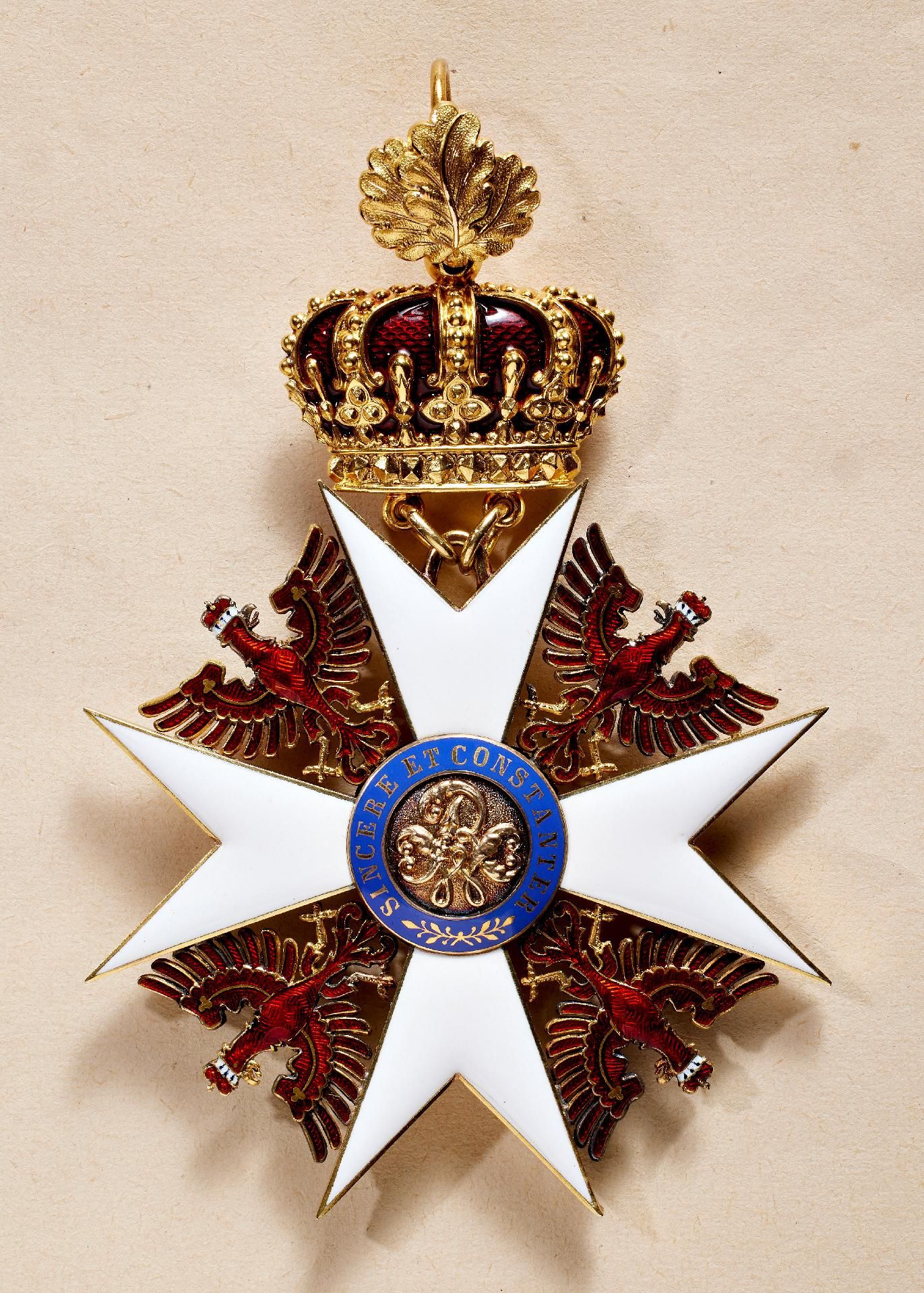 Kingdom of Prussia : Kingdom of Prussia: Order of the Red Eagle - Grand Cross set with Crown and... - Image 2 of 6