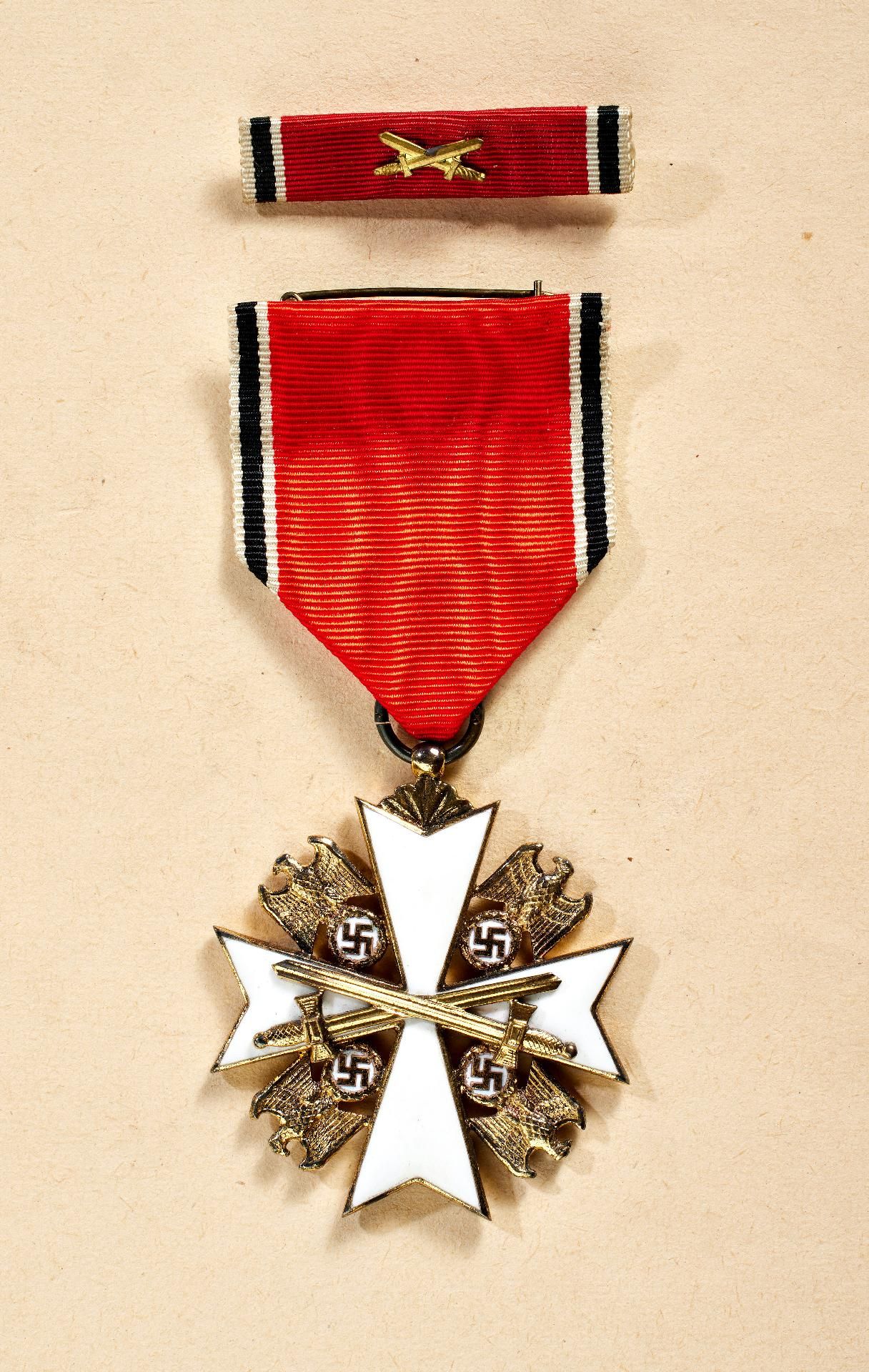 German Eagle Order : Order of the German Eagle: Cross of Merit III. level (5th class) with sword... - Image 3 of 4